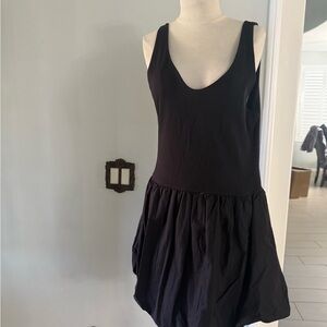Brand new Chic Black Sleeveless Mini Dress size large